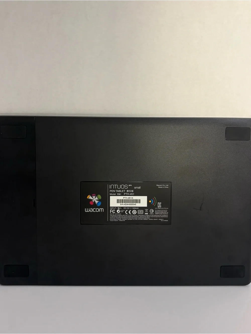 Wacom Intuos Pro Graphics Tablet - Black WO Pen